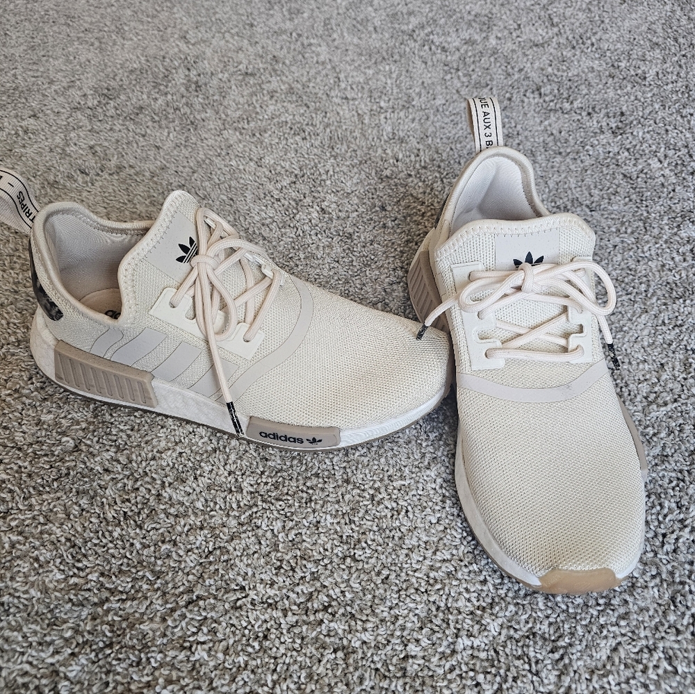 Adidas NMD R1 Cream Sneakers